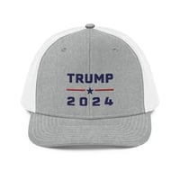 Image 1 of Trump 2024 Trucker Cap Richardson 112