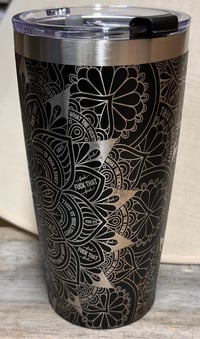 Image 4 of Mandala hidden cuss words 20oz