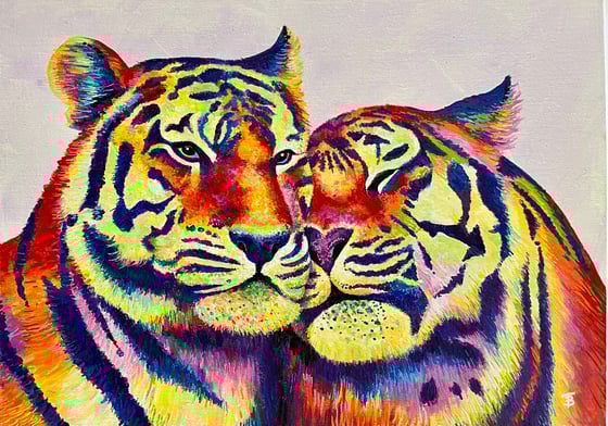 Image of Snuggles Canvas print