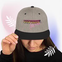 Image 4 of 【 Snapback Hat 】Classic "VIDEOGAME LOVER" Logo Flat Brim Cap (Multiple Colour Options!)