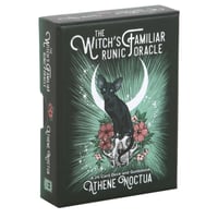 Image 2 of The Witchs Familiar Runic Oracle Cards