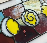 Image 5 of Stained glass deviled egg phase panel no. 10 (2nds)