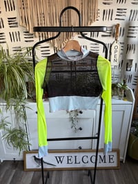 Image 1 of Sheer crop top 