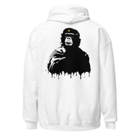 Image 4 of Unisex Hoodie White