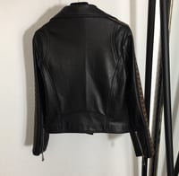Image 3 of RACE ME DOWN LEATHER JACKET 