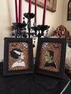 Frank & Bride Mixed Media Art