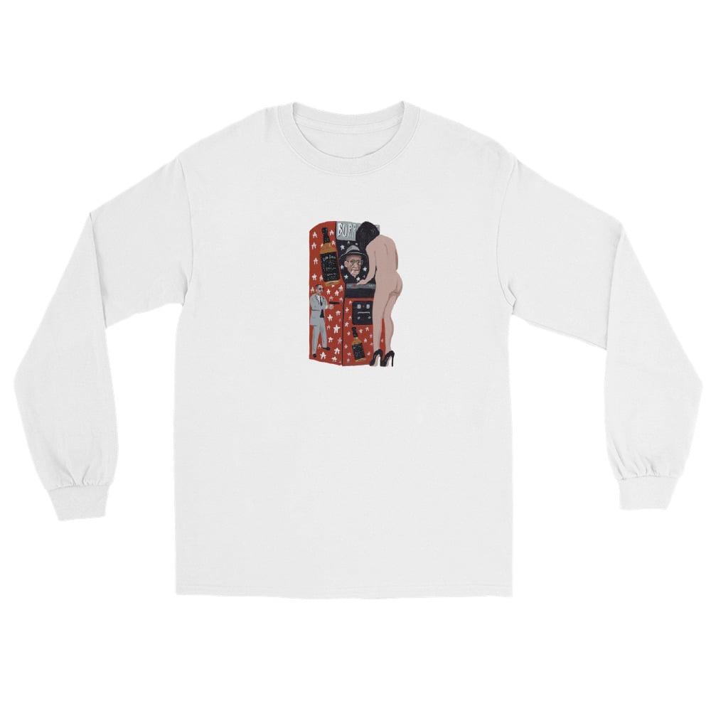 Image of BURROUGHS ARCADE GAME LONG SLEEVE SHIRT