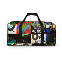 Image 1 of Funk Art Collage Men's Duffle Bag