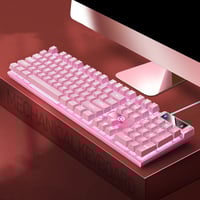Image 2 of  Wired Mechanical Gaming Keyboard with Anti-Ghosting & Backlight