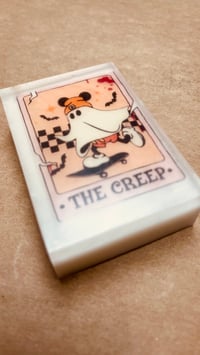 Image 2 of Mouse Ghost Tarot Card Soap Bar 