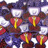 Image 1 of TV Time 4” Sticker