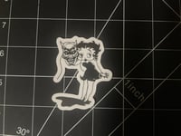 Image 2 of Betty Mask Vinyl Sticker