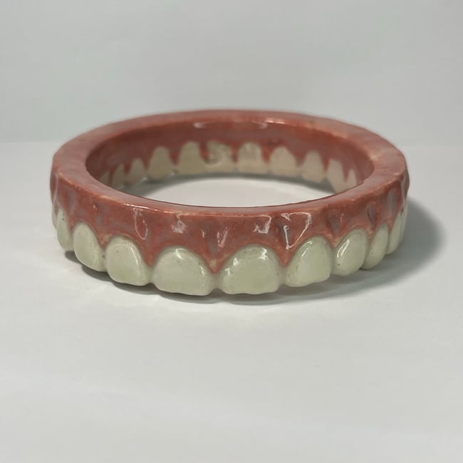 Teeth Bracelet A - 7.35 in Inner Circumference