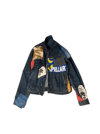 Image of Unique Reworked Denim Jacket