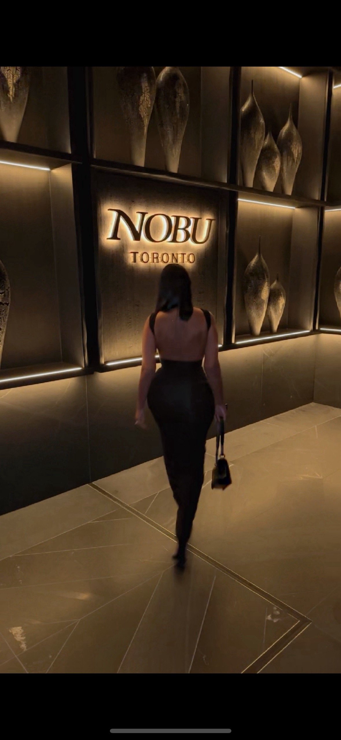 Image of BLACK DOUBLE-LINED SKIRT SET (SMALL)