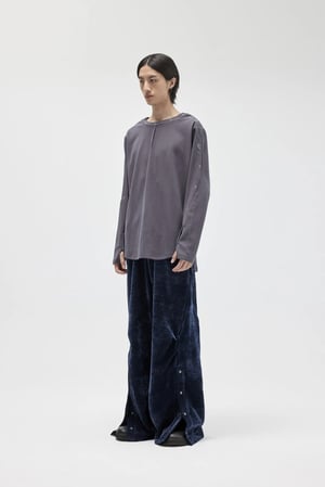 Image of EQUALNEAR - Astro Henley Sweatshirt (Grey)