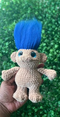 Image 2 of Troll with Blue Hair