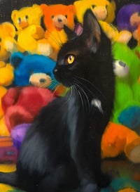 Image 2 of “Jiji” Original Painting