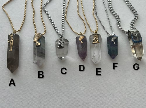 Image of TRIBE • Embellished Crystal Necklace