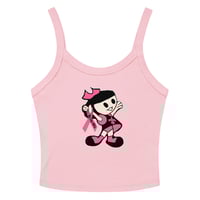 Image 1 of Saints Girl (BCA) Women’s micro-rib tank top