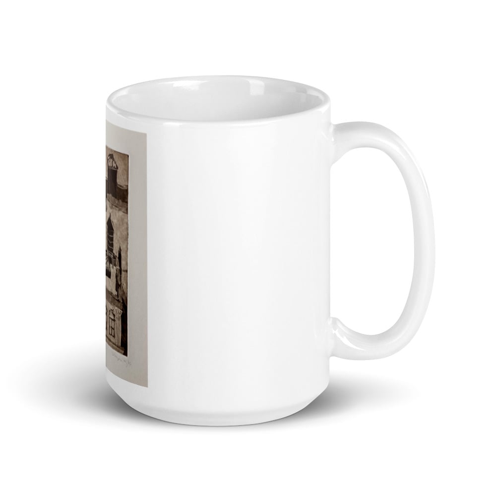 "Urban Landscape II" - by Hank Virgona, White Glossy Mug