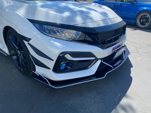 Image of 2016-2021 Honda Civic “v3” front splitter 