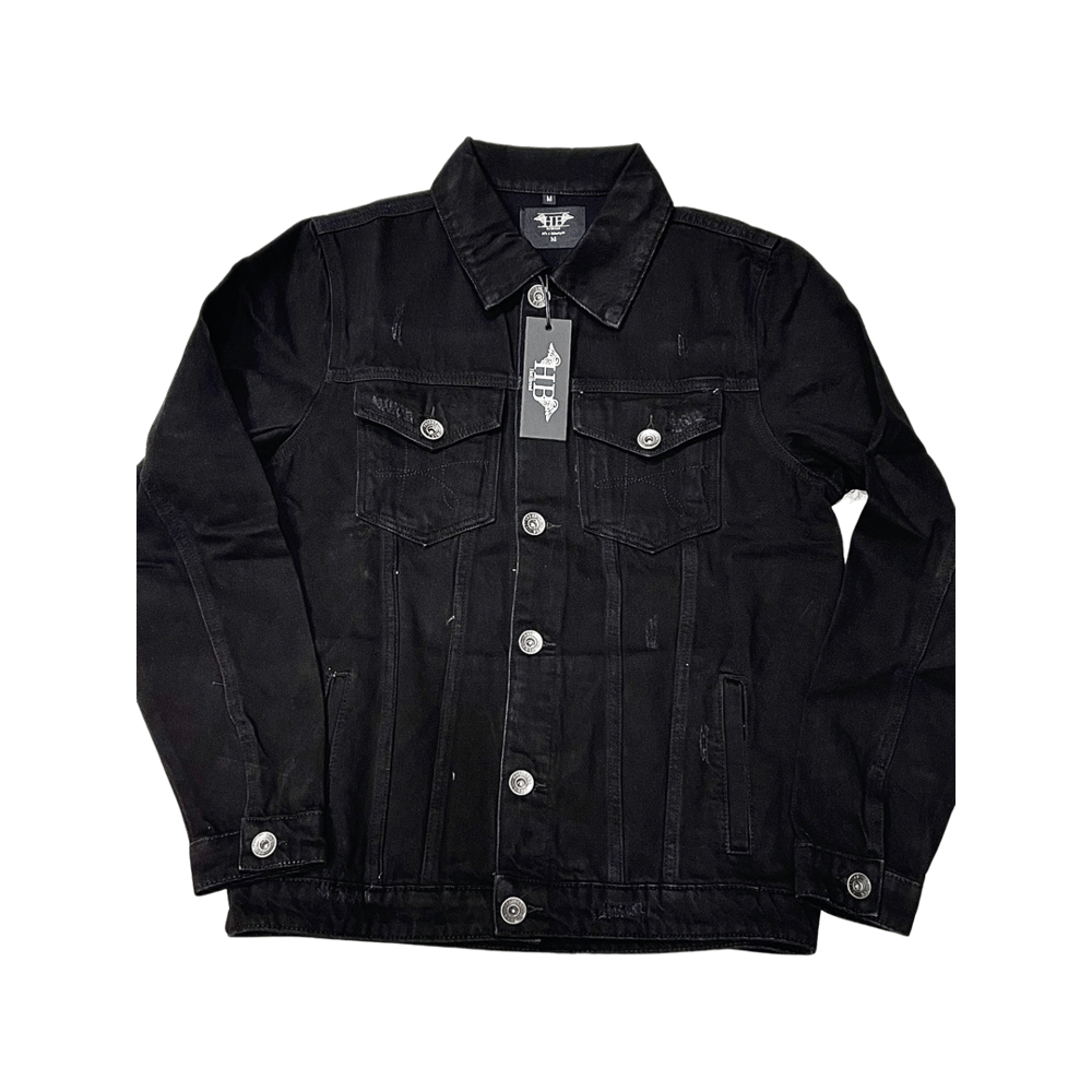 Image of Blackout denim jacket