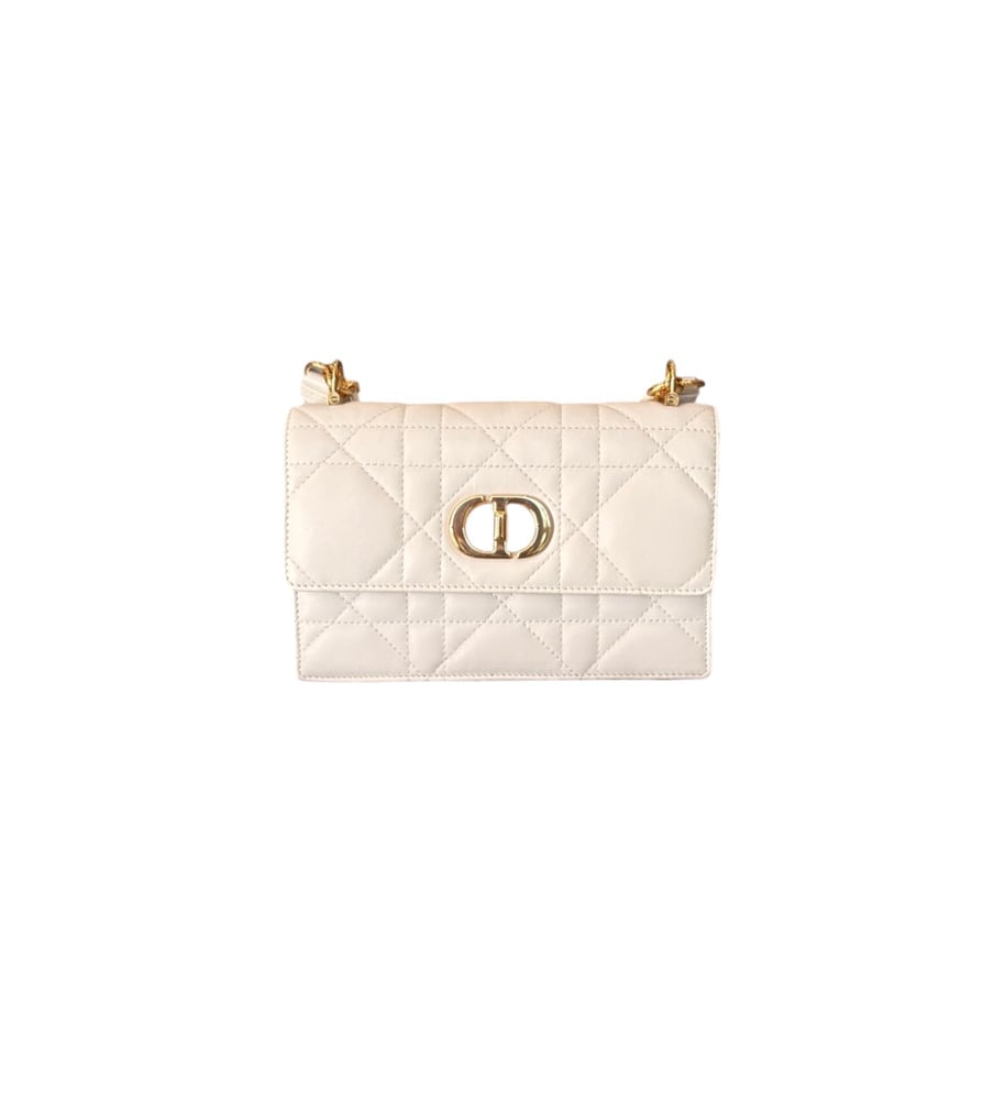 Image of Christian Dior Miss Dior Caro Macrocannage Handbag 381-1095
