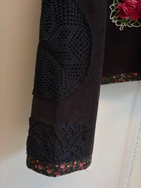Image 6 of Red rose jacket (s-xl)