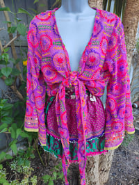 Image 5 of EMBROIDERED stevie purple