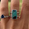 Opalized Wood Unearthed Ring