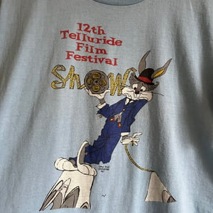 Image of 12th Telluride Film Festival Bugs Chaplin T-Shirt