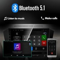 Image 6 of Ford Focus 2 Fiesta CarPlay Android Auto HeadUnit  Sat-Nav BT WIFI