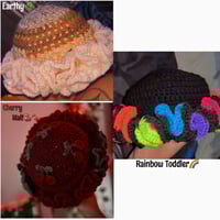 Crochet Ruffle Hat