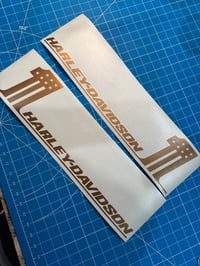 Image 8 of HD #1 Saddlebag Decal