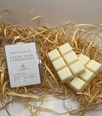 Image 1 of Green tea & lemongrass / lemon & lime clamshell wax melts 