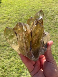 Image 14 of Smoky Citrine Points Cluster #1877