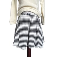 Image 2 of Pom Ponette striped lace skirt