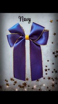 Image 3 of 5" satin bow