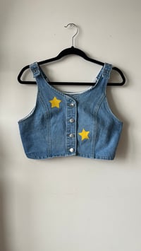Image 2 of L - Denim apple vest 
