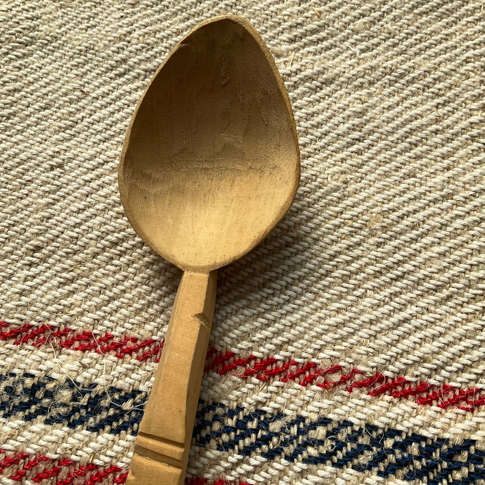 Image of Carved Spoon (pale)