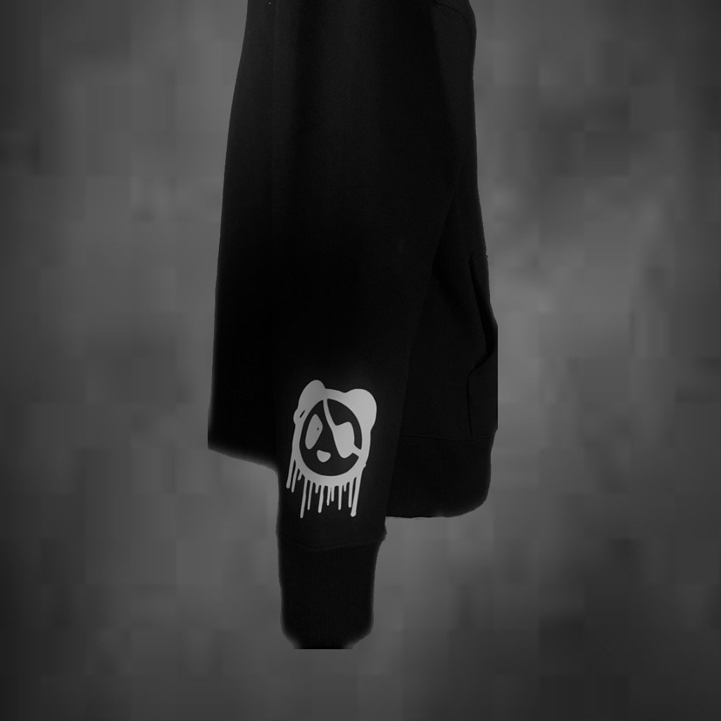 Image of DrippyPanda Hoodie (Black/White)