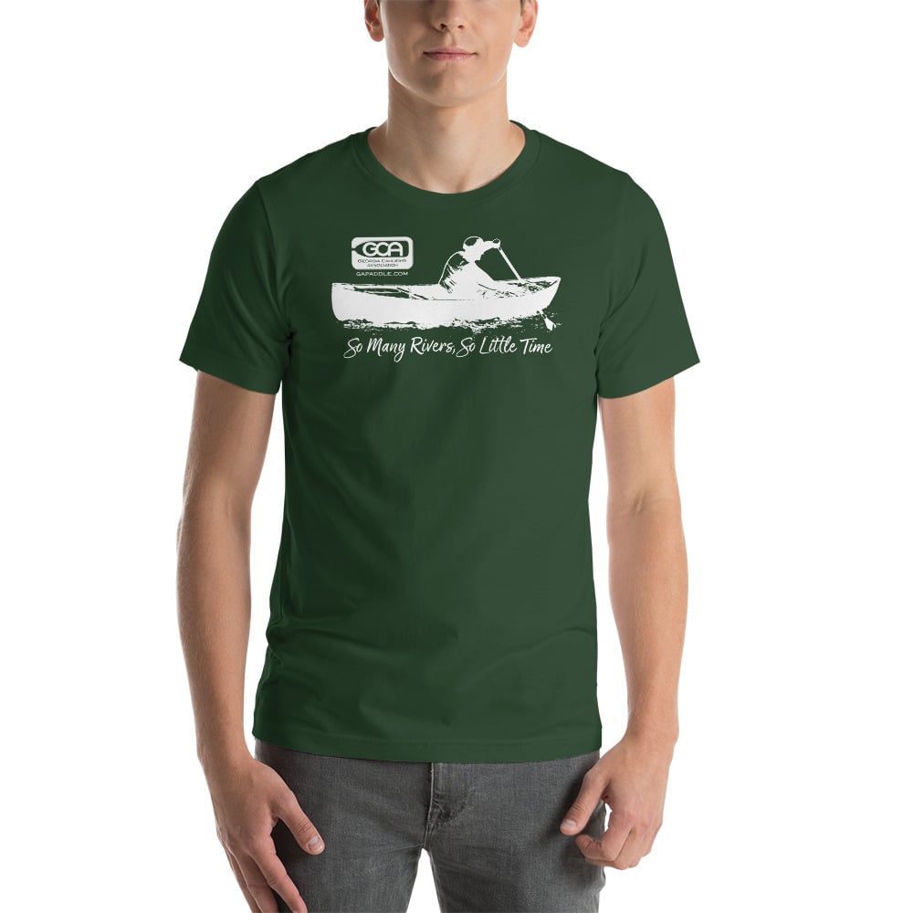 Image of T-Shirt, Canoeist, Dark Colors