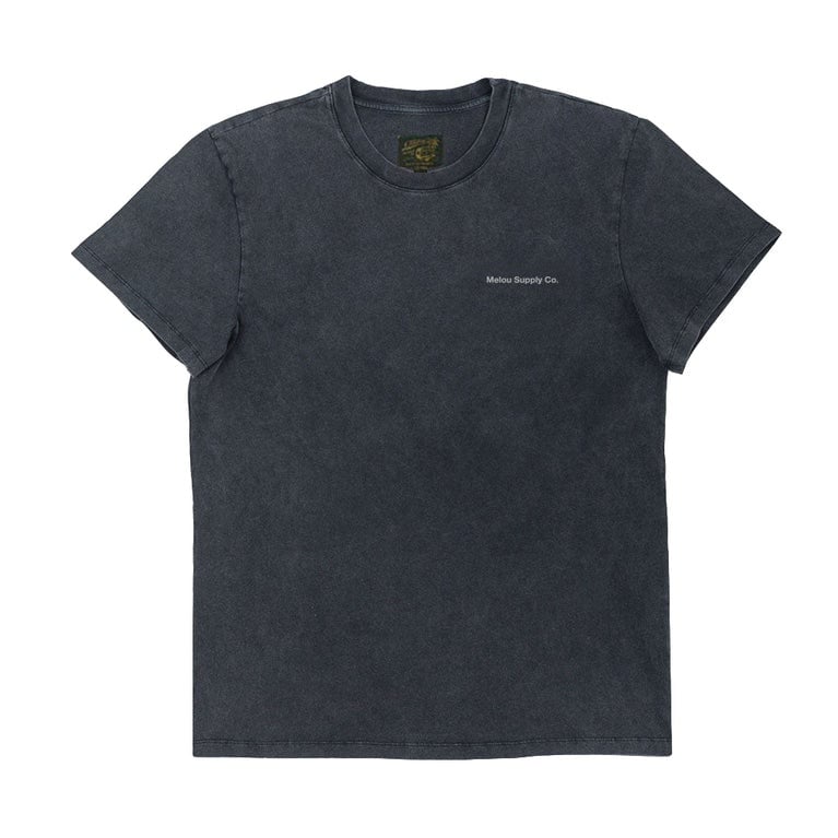 Image of MELOU OUTDOORS TEE WASHED BLACK