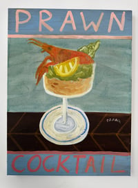 Prawn cocktail canvas