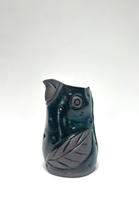 Image 2 of Medium Dark Teal Dotted Handleless Pitcher