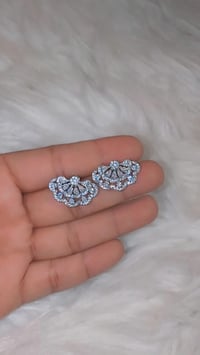 Image 1 of Rainbow- Cute American Diamond Studs