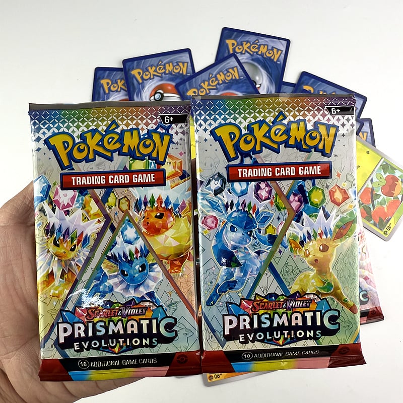Image of 10/20 Pcs Pokemon Card Prismatic 151 Evolutions English Booster Battle Pokemon Card Game Carte Tradi