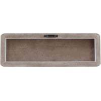 Image 3 of Inset Box Sign - Blessed, Rustic Block Sign with Wooden Frame,11.75'' x 4''