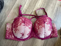 Image 1 of Lace cros front torrid curve bra